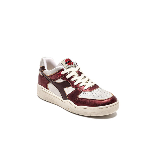 Diadora Heritage - MB.560 Metal Pigskin - White / Baked Apple pour femmes