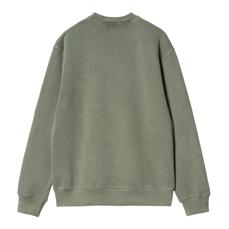 Duster Script Sweat // Park Garment dyed