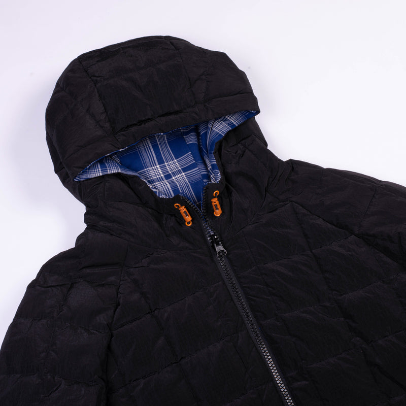 Fuc Veste Reversible Noir Homme Vue Détail Capuche