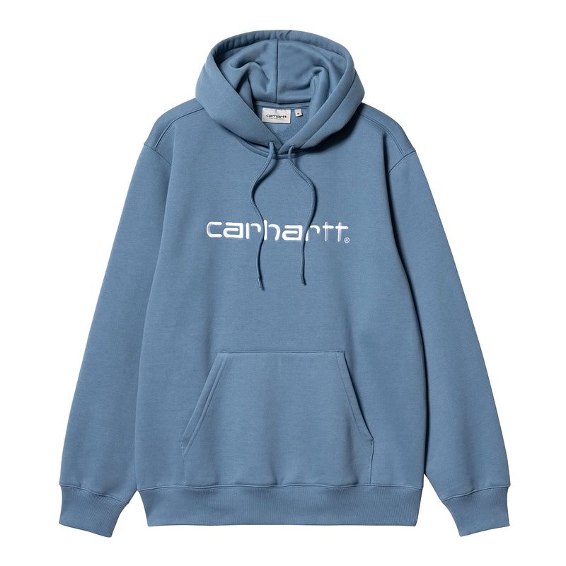 Hooded Carhartt Sweat // Sorrent/White