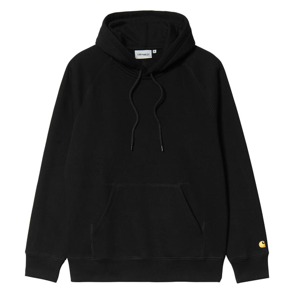 Hooded Chase Sweat // Black/Gold
