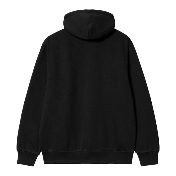 Sweats à capuche - Carhartt WIP - Hooded Elzy Sweat // Black/Wax - Stoemp