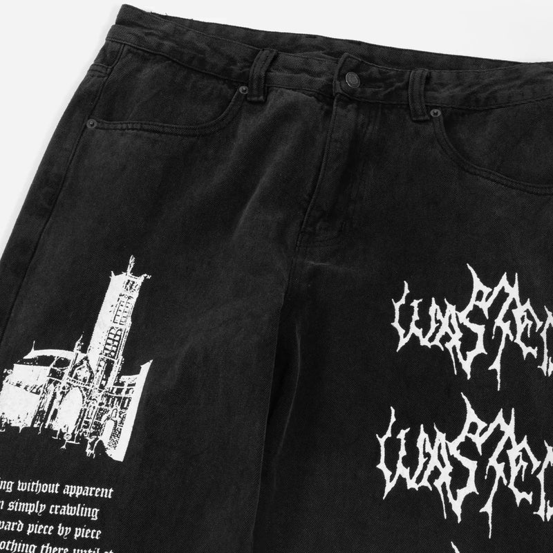 Pantalons - Wasted Paris - Casper Pant Cult // Black - Stoemp