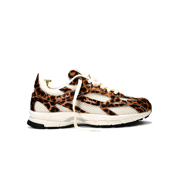 Sneakers Mercer Amsterdam femmes leopard vue de profil