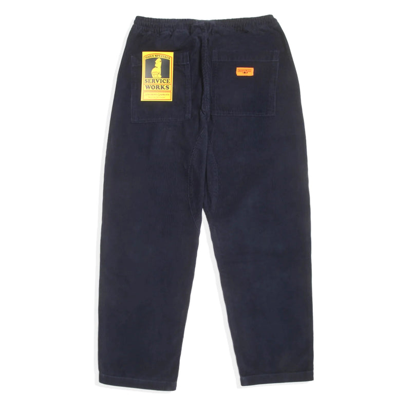 Corduroy Chef Pants // Navy