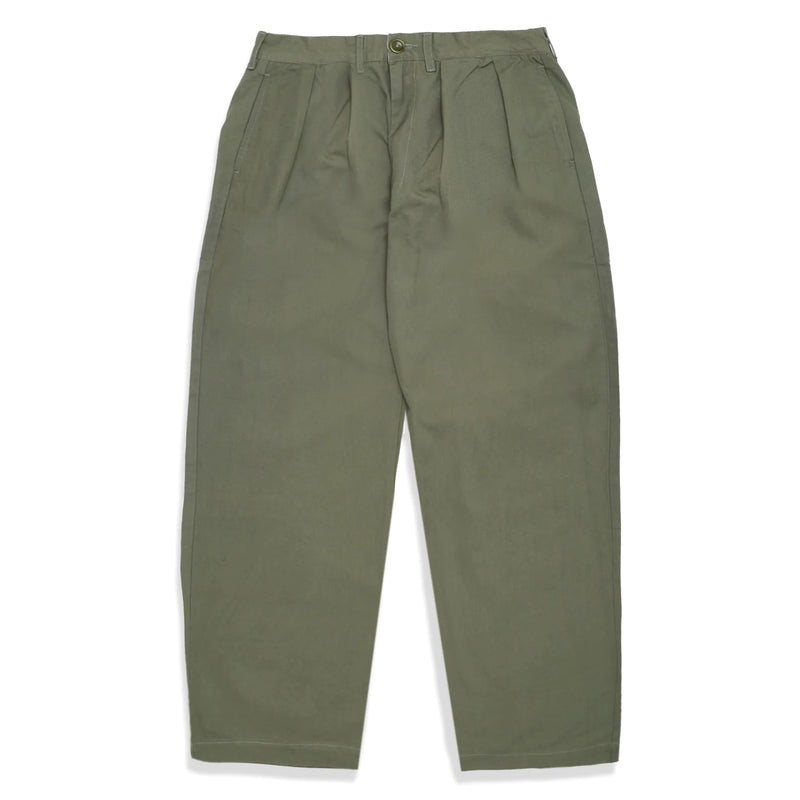 Twill Part TImer Pant // Olive