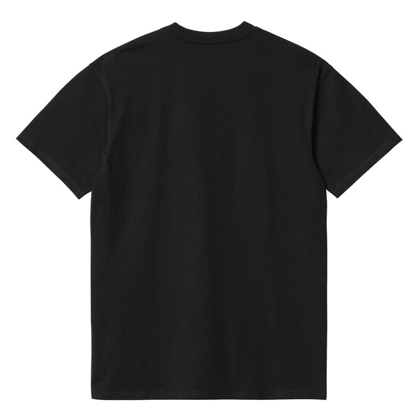 SS American Script T-Shirt // Black