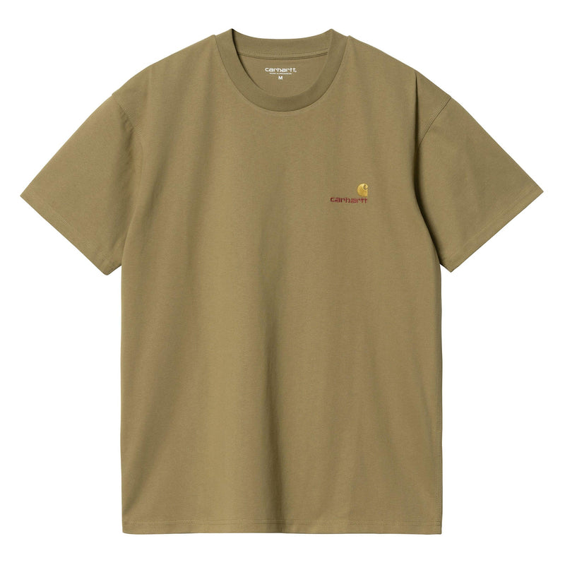 T-shirts - Carhartt WIP - SS American Script T-shirt // Larch - Stoemp