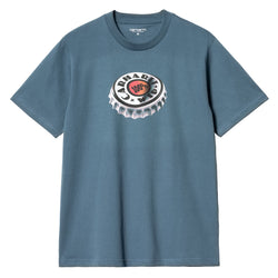SS Bottle Cap T-shirt // Naval