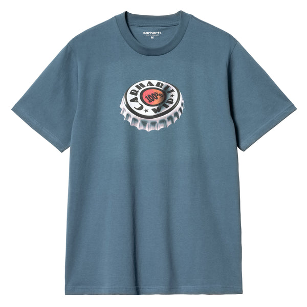 SS Bottle Cap T-shirt // Naval