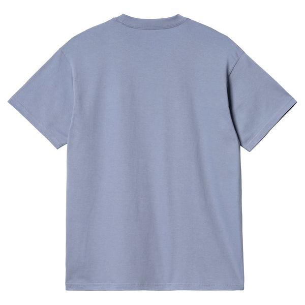 SS Diagram Script T-shirt // Bay Blue