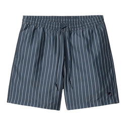 Slater Swim Trunks // Cason Stripe Vertical/Blue