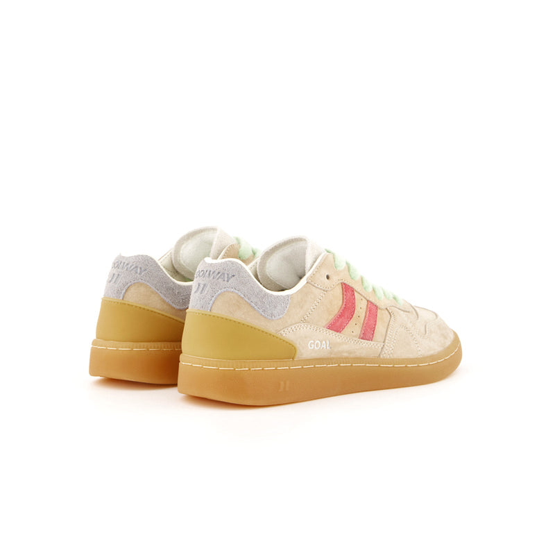 sneakers coolway natural goal femmes arrière