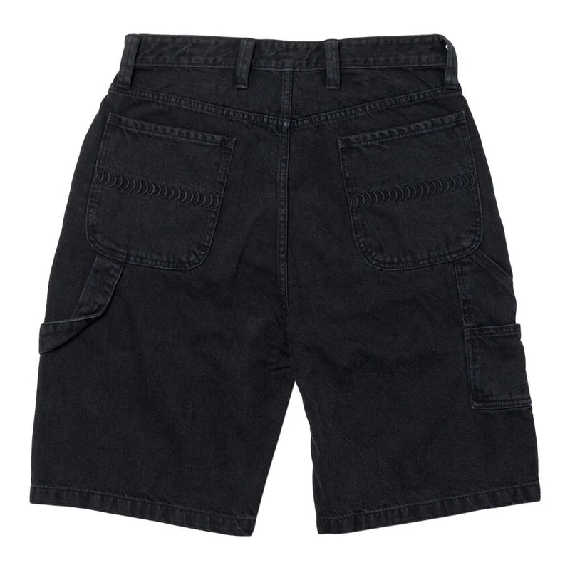 Bighead Short // Full Denim Black