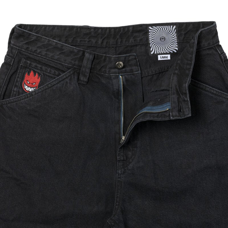 Bighead Short // Full Denim Black