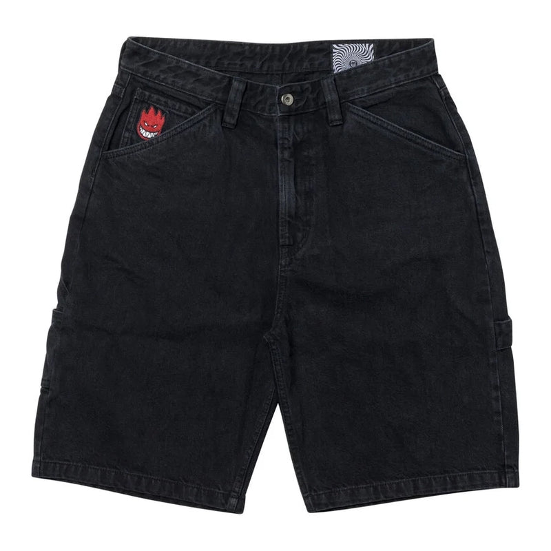 Bighead Short // Full Denim Black