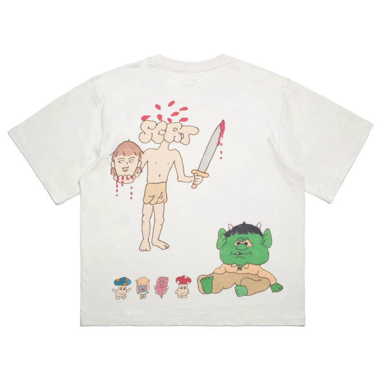 T-shirts - Stay Creative - Gremlin T-shirt // Beige - Stoemp