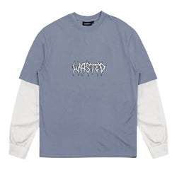 T-shirts - Wasted Paris - T-Shirt Age Feeler // Ice Blue/Off White - Stoemp