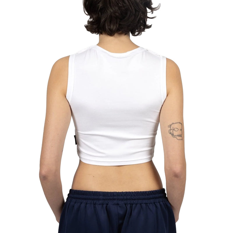 WM Tank Top Reverse Boiler // White