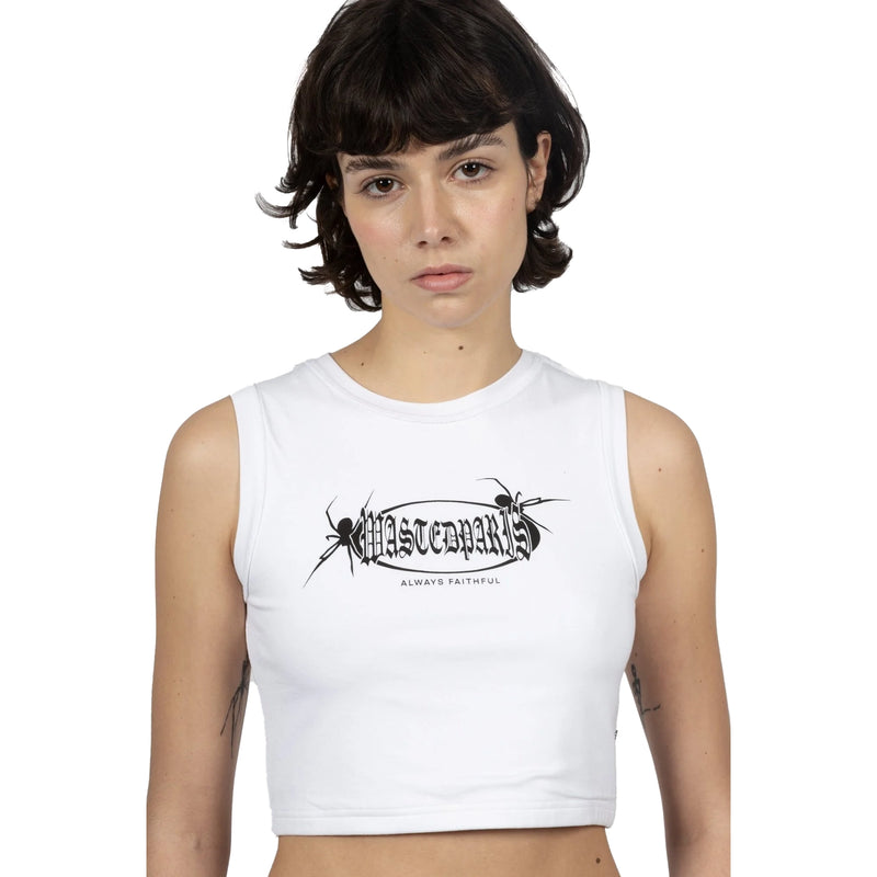 WM Tank Top Reverse Boiler // White