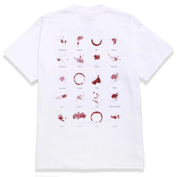 Wine Spill T-shirt // White