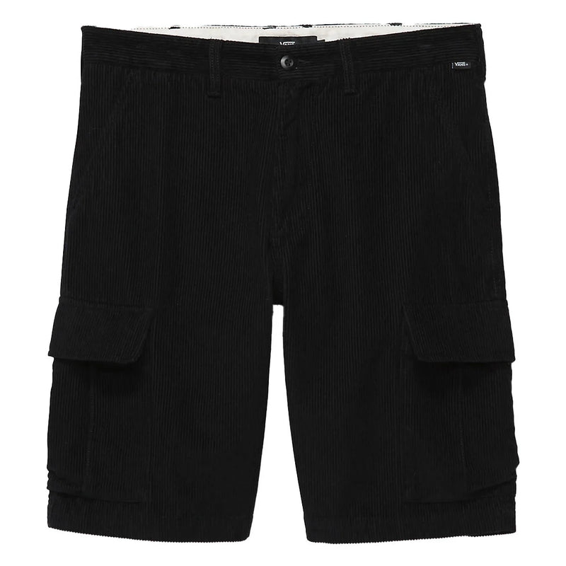 Shorts - Vans - Cord Loose Cargo Short // Black - Stoemp