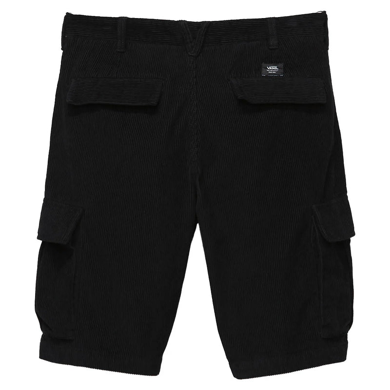 Shorts - Vans - Cord Loose Cargo Short // Black - Stoemp