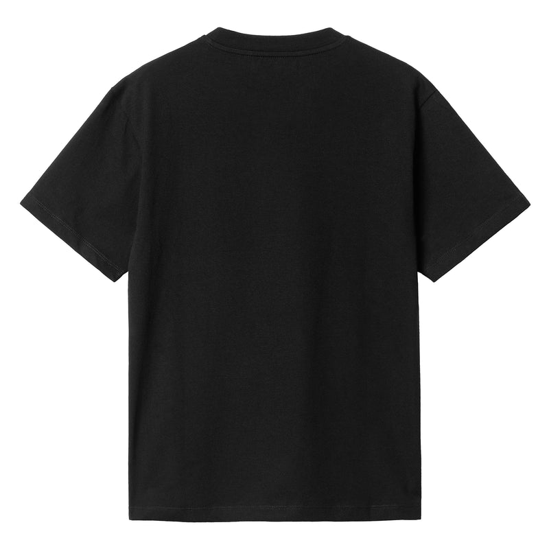 W' SS Casey T-shirt // Black/Silver