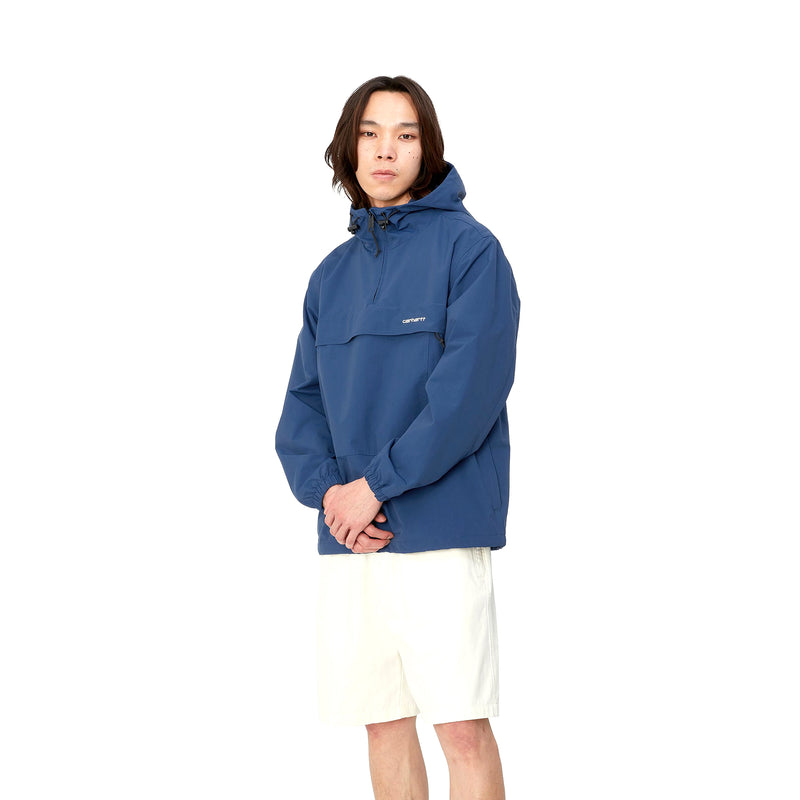 Windbreaker Pullover // Elder/White