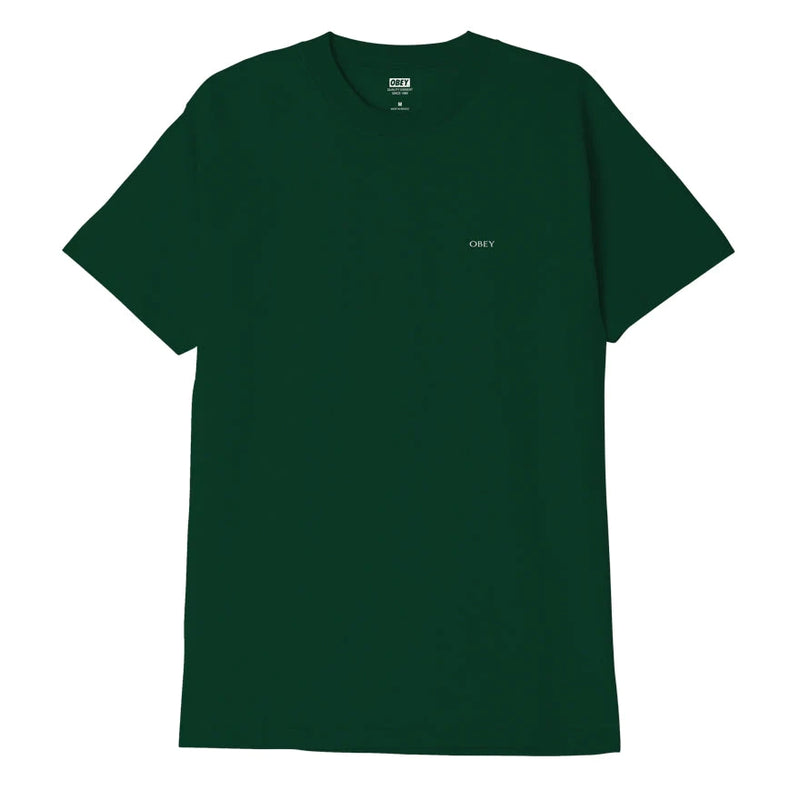 T-shirts - Obey - Earth Defense Tee // Forest Green - Stoemp