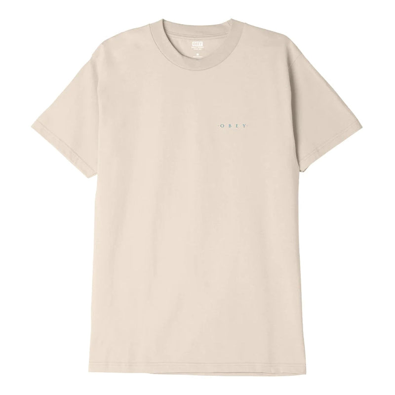 T-shirts - Obey - Obey Deco Icon Face Tee // Cream - Stoemp