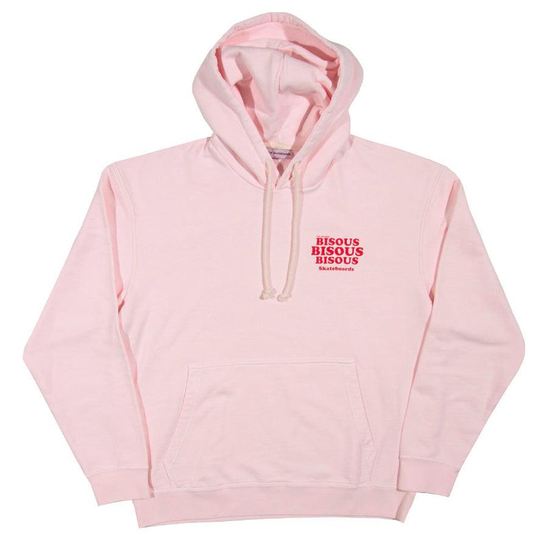 Sweats à capuche - Bisous Skateboards - Grease Hoodie // Light Pink - Stoemp