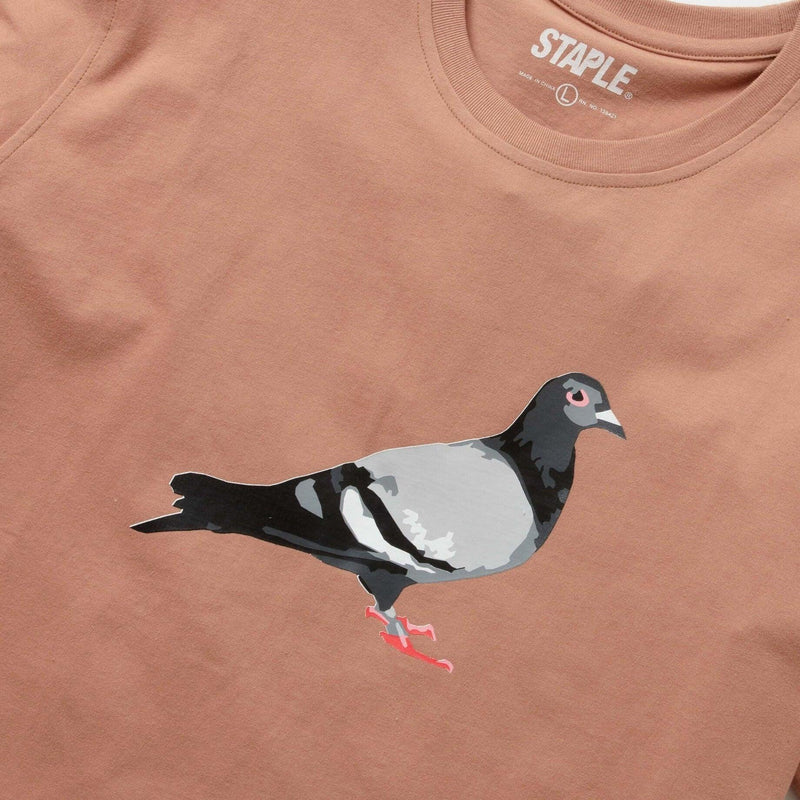 T-shirts - Staple - Pigeon Logo Tee  // Clay - Stoemp