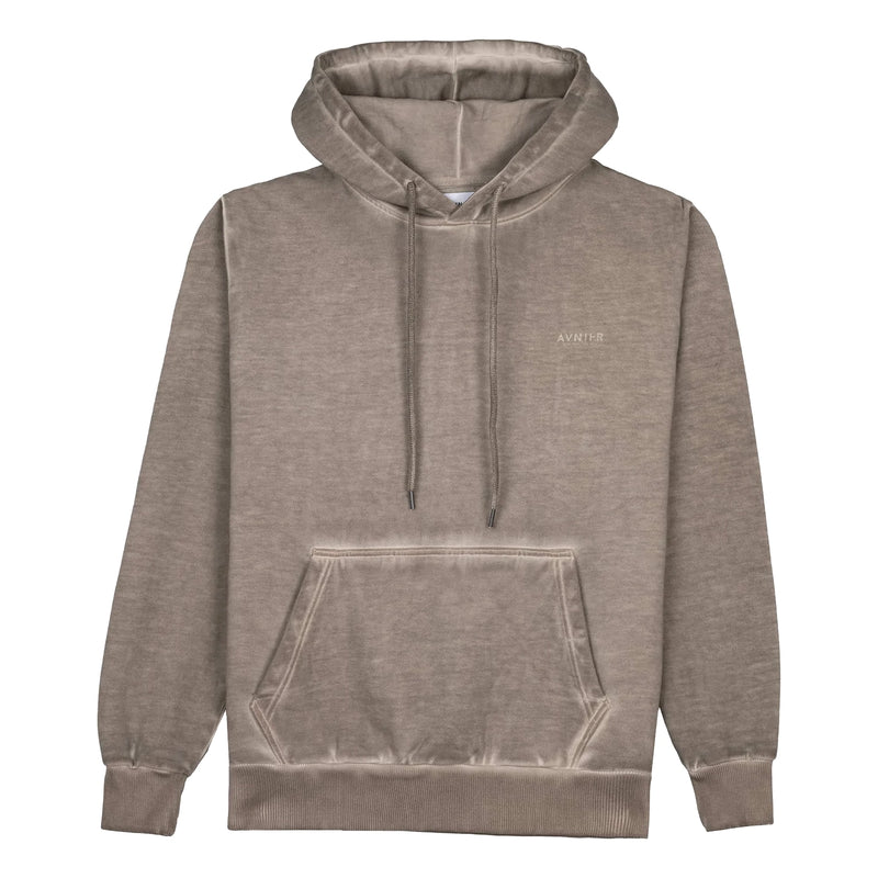 Sweats à capuche - Avnier - Onset Vertical V2 Hoodie // Taupe - Stoemp