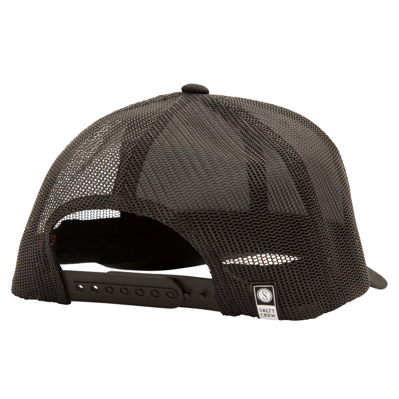 Casquettes & hats - Salty Crew - Bruce Retro Trucker // Black - Stoemp