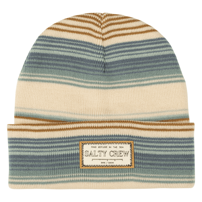 Bonnets - Salty Crew - Mainland Beanie // Natural - Stoemp