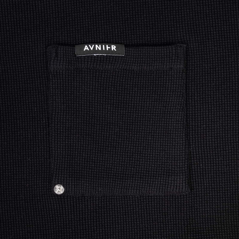 T-shirts - Avnier - Grid T-shirt // Black - Stoemp