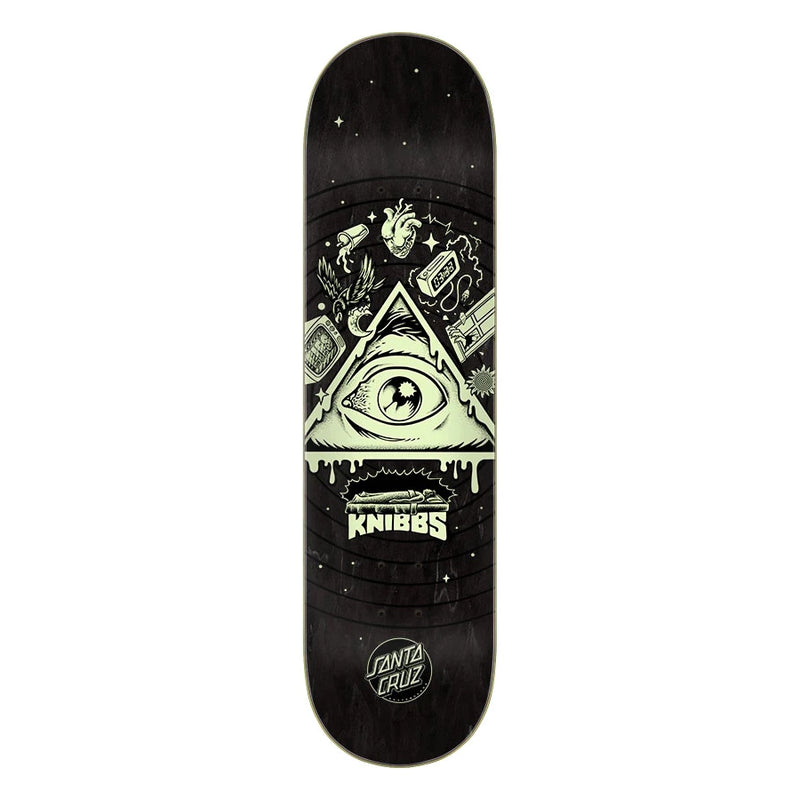 Decks - Santa cruz - Knibbs Paralysis Deck // 8.25 // Black - Stoemp