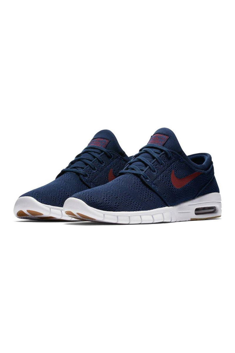 Dark Slate Gray Janoski Max // Binary Blue/Team Red-Gum Sneakers Nike SB