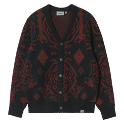 Pulls - Carhartt WIP - Verse Cardigan // Verse Jacquard/Dark Navy - Stoemp