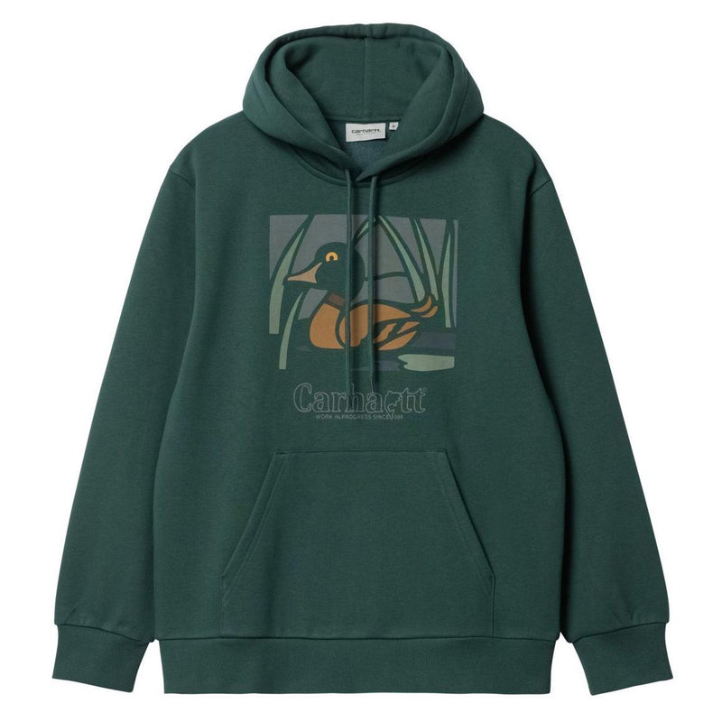 Sweats à capuche - Carhartt WIP - Hooded Duck Pond Sweat // Juniper - Stoemp