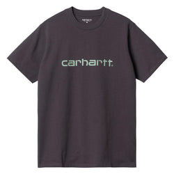 T-shirts - Carhartt WIP - SS Script T-shirt // Artichoke/Misty Sage - Stoemp