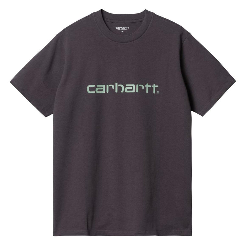 T-shirts - Carhartt WIP - SS Script T-shirt // Artichoke/Misty Sage - Stoemp