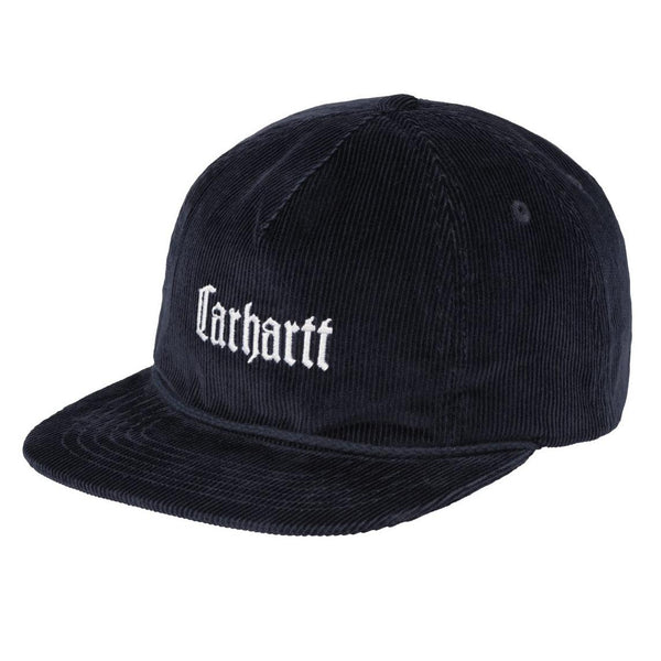 Casquettes & hats - Carhartt WIP - Letterman Cap // Dark Navy/Wax - Stoemp