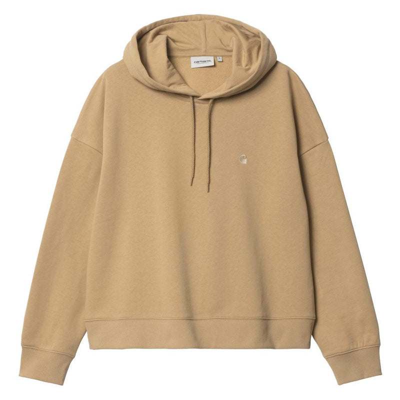 Sweats à capuche - Carhartt WIP - W' Hooded Chester Sweatshirt // Dusty H Brown - Stoemp