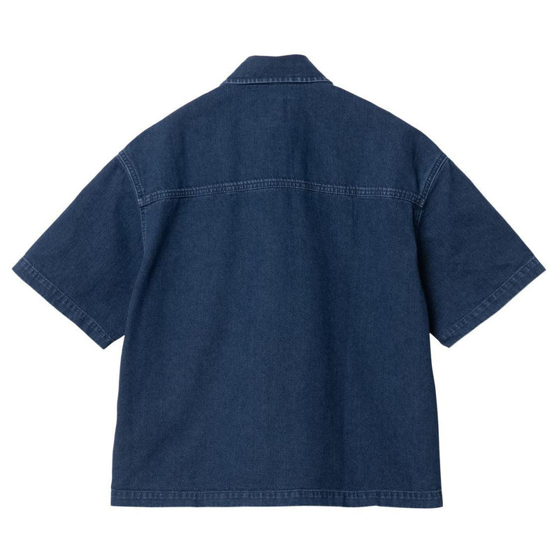 Chemises - Carhartt WIP - W' SS Lovilia Shirt // Blue Stone Washed - Stoemp