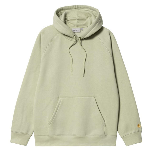 Sweats à capuche - Carhartt WIP - Hooded Chase Sweat // Agave/Gold - Stoemp