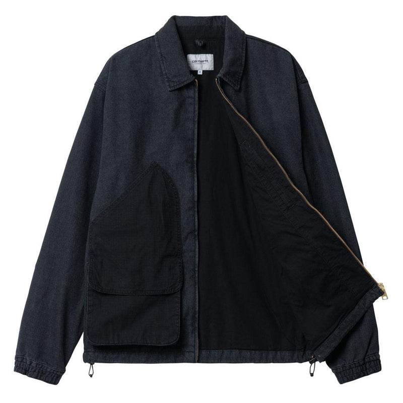 Vestes - Carhartt WIP - Alma Jacket // Black Stone Washed - Stoemp