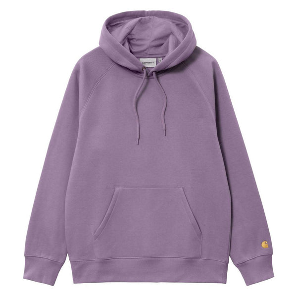 Sweats à capuche - Carhartt WIP - Hooded Chase Sweat // Violanda/Gold - Stoemp