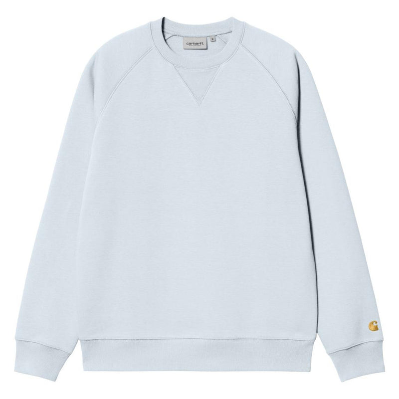 Sweats sans capuche - Carhartt WIP - Chase Sweatshirt // Icarus/Gold - Stoemp